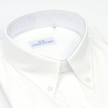 Carica l&#39;immagine nel visualizzatore di Gallery, Camicia bianca regular collo button down 4203
