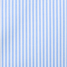 Carica l&#39;immagine nel visualizzatore di Gallery, Camicia Atelier a righe azzurre e bianche 4095

