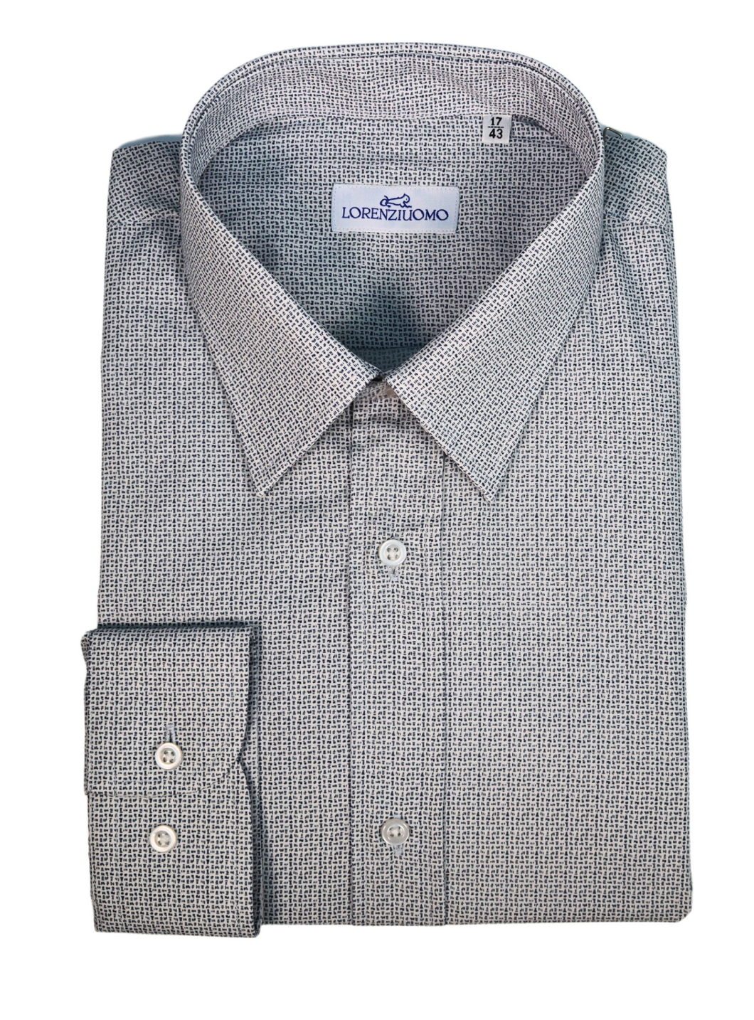 Camicia fantasia regular collo classico 4691