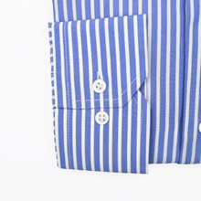 Carica l&#39;immagine nel visualizzatore di Gallery, 2023 Camicia blu slim collo francese 4388
