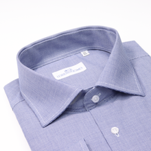 Carica l&#39;immagine nel visualizzatore di Gallery, 2023 Camicia blu slim collo francese 4389
