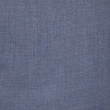 Carica l&#39;immagine nel visualizzatore di Gallery, Camicia in lino blu scuro regular collo classico 4551
