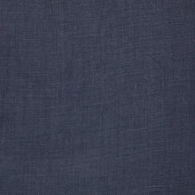Carica l&#39;immagine nel visualizzatore di Gallery, Camicia in lino blu scuro regular collo coreana 4555
