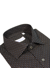 Carica l&#39;immagine nel visualizzatore di Gallery, Camicia in fantasia slim collo francese 4657
