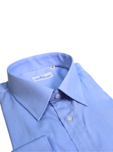 Carica l&#39;immagine nel visualizzatore di Gallery, Camicia azzurra regular collo classico 4681
