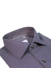 Carica l&#39;immagine nel visualizzatore di Gallery, Camicia in fantasia slim collo francese 4655
