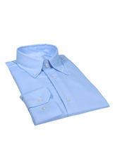Carica l&#39;immagine nel visualizzatore di Gallery, Camicia azzurra slim collo button down 4772

