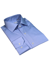 Carica l&#39;immagine nel visualizzatore di Gallery, Camicia azzurra slim collo francese 4643
