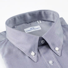 Carica l&#39;immagine nel visualizzatore di Gallery, Camicia grigia regular collo button down con taschino 4032
