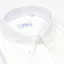 Carica l&#39;immagine nel visualizzatore di Gallery, Camicia bianca regular collo button down 4195
