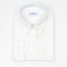 Carica l&#39;immagine nel visualizzatore di Gallery, 2023 Camicia bianca regular collo bottondown senza taschino 4203
