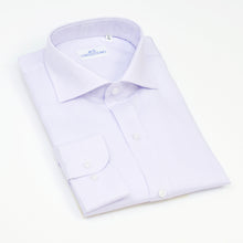 Carica l&#39;immagine nel visualizzatore di Gallery, 2023 Camicia lilla regular collo alla francese senza taschino 4233
