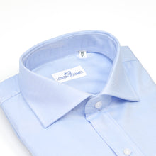 Carica l&#39;immagine nel visualizzatore di Gallery, Camicia azzurra regular collo alla francese 4241
