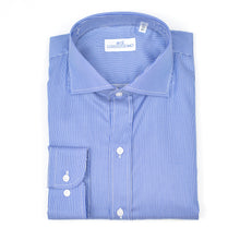 Carica l&#39;immagine nel visualizzatore di Gallery, Camicia blu regular collo alla francese 4244
