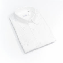 Carica l&#39;immagine nel visualizzatore di Gallery, Camicia bianca slim collo button down 4598
