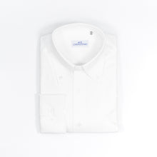 Carica l&#39;immagine nel visualizzatore di Gallery, Camicia bianca slim collo button down 4598
