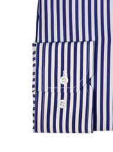 Carica l&#39;immagine nel visualizzatore di Gallery, Camicia slim a righe collo francese 4648

