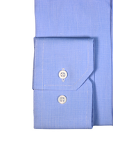 Carica l&#39;immagine nel visualizzatore di Gallery, Camicia azzurra slim collo francese 4643
