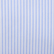 Carica l&#39;immagine nel visualizzatore di Gallery, Camicia Atelier bianca con fantasie azzurre 4092
