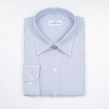 Carica l&#39;immagine nel visualizzatore di Gallery, Camicia blu regular collo classico 4207
