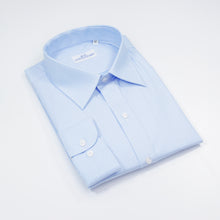 Carica l&#39;immagine nel visualizzatore di Gallery, Camicia azzurra regular collo classico 4214

