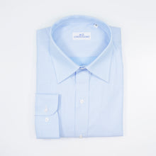 Carica l&#39;immagine nel visualizzatore di Gallery, Camicia azzurra regular collo classico 4214
