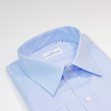 Carica l&#39;immagine nel visualizzatore di Gallery, Camicia azzurra regular collo classico 4213
