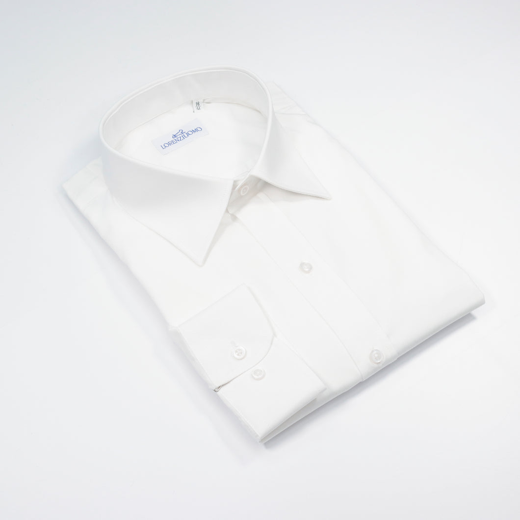 Camicia bianca regular collo classico 4226