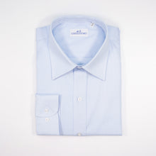 Carica l&#39;immagine nel visualizzatore di Gallery, Camicia azzurra regular collo classico 4218
