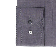 Carica l&#39;immagine nel visualizzatore di Gallery, Camicia grigia slim collo francese senza taschino 0801

