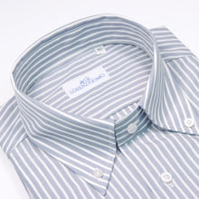 Carica l&#39;immagine nel visualizzatore di Gallery, 2023 Camicia grigia slim collo bottondown 4368
