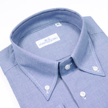 Carica l&#39;immagine nel visualizzatore di Gallery, 2023 Camicia blu slim collo bottondown 4370

