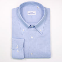 Carica l&#39;immagine nel visualizzatore di Gallery, 2023 Camicia azzurra slim collo bottondown 4372
