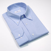 Carica l&#39;immagine nel visualizzatore di Gallery, 2023 Camicia azzurra slim collo bottondown 4372

