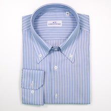 Carica l&#39;immagine nel visualizzatore di Gallery, 2023 Camicia blu slim collo bottondown 4373
