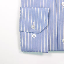 Carica l&#39;immagine nel visualizzatore di Gallery, 2023 Camicia blu slim collo bottondown 4373
