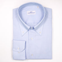 Carica l&#39;immagine nel visualizzatore di Gallery, 2023 Camicia azzurra slim collo bottondown 4374
