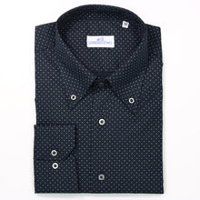Carica l&#39;immagine nel visualizzatore di Gallery, Camicia blu slim collo button down 4380
