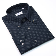 Carica l&#39;immagine nel visualizzatore di Gallery, Camicia blu slim collo button down 4380
