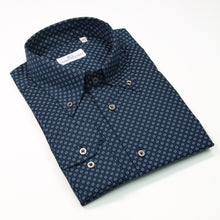 Carica l&#39;immagine nel visualizzatore di Gallery, 2023 Camicia blu slim collo bottondown 4382
