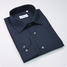 Carica l&#39;immagine nel visualizzatore di Gallery, 2023 Camicia blu slim collo francese 4399
