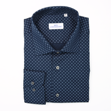Carica l&#39;immagine nel visualizzatore di Gallery, 2023 Camicia blu slim collo francese 4401
