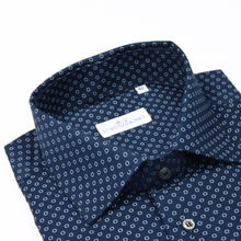 Carica l&#39;immagine nel visualizzatore di Gallery, 2023 Camicia blu slim collo francese 4401
