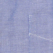 Carica l&#39;immagine nel visualizzatore di Gallery, Camicia bluette regular collo francese con taschino 2711
