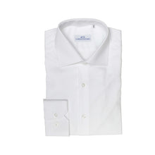 Carica l&#39;immagine nel visualizzatore di Gallery, Camicia bianca slim collo francese senza taschino 3234
