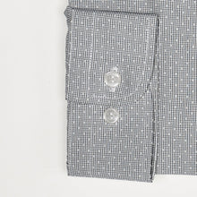 Carica l&#39;immagine nel visualizzatore di Gallery, Camicia grigia regular collo classico con taschino 3498
