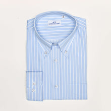 Carica l&#39;immagine nel visualizzatore di Gallery, Camicia azzurra regular collo bottondown 3545
