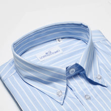 Carica l&#39;immagine nel visualizzatore di Gallery, Camicia azzurra regular collo bottondown 3545
