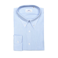 Carica l&#39;immagine nel visualizzatore di Gallery, Camicia azzurra regular collo bottondown 3548
