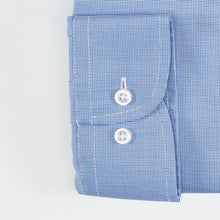 Carica l&#39;immagine nel visualizzatore di Gallery, Camicia bluette regular collo button down con taschino 4030
